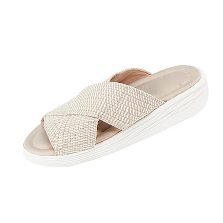 

Penkiiy New Style Casual Women s Sandals And Slippers With Flat Bottom For Outer
