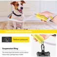 thumbnail image 3 of Correa para Perros, Correa elástica Ajustable para Perros con Mango Antideslizante, Alta reflexión, un botón de desbloqueo, Correa para Perros de 5 pies, Adecuada para Perros pequeños y medianos, 3 of 5