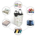 thumbnail image 5 of Lsque Aerial Flora Laundry Basket, Laundry Hamper, Dirty Clothes Hamper for Laundry, Collapsible, Waterproof Laundry Baskets with Aluminum Handles for Laundry, Dorm, Family, 5 of 6