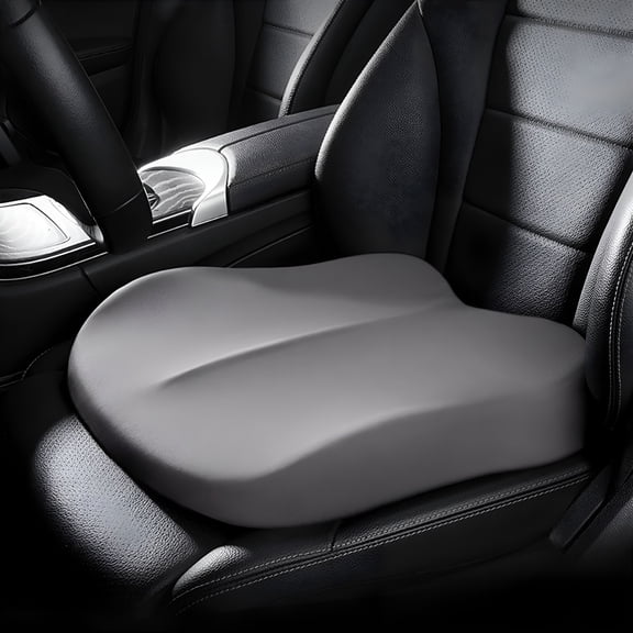 XIBUFE 2026 New Car Memory Foam Heightening Seat Cushion for Short Drivers,Hip/Tailbone/Lower Back Pain Relief Driving Booster Seat for Adults,For Truck,Suv,Office Chair,Wheelchair,Etc.
