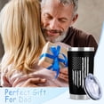 thumbnail image 5 of Funny Gifts for Dad, Dad Tumbler for Men Father Husband,Father Day Gifts from Daughter Son Wife ,20 Oz Old Lives Matter Travel Coffee Tumbler & Mug for Birthday Christmas Valentine Thanksgiving(B), 5 of 5