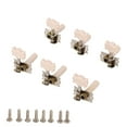 thumbnail image 2 of Tuning Peg, Classical Guitar Tuning Peg Decorative Plastic Metal Exquisite Appearance 3L3R  For Replacement, 2 of 8