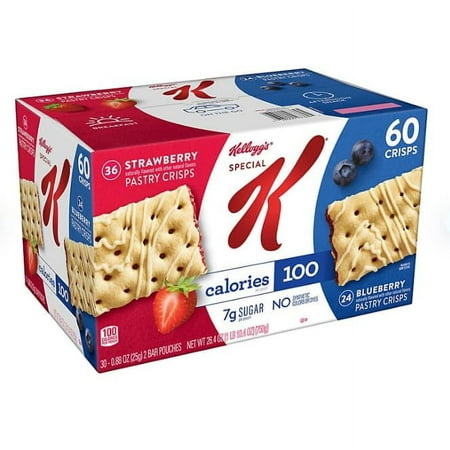 Special K Pastry Crisps Strawberry And Blueberry (60 Ct.) Special K Pastry Crisps Strawberry And Blueberry (60 Ct.)
