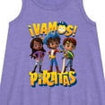 thumbnail image 2 of Santiago of The Sea - Vamos Piratas - Toddler and Youth Girls A-line Dress, 2 of 4