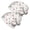 Christmas Santa Holly, variant on 2PCS Stretch Knit Skull Beanie, Hip-Hop Style, Unisex, Lightweight,Christmas Santa Holly Candy Cane White Pattern