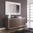 thumbnail image 2 of Sunpan 40" Modern Canvas and Wood Gallery Wrapped Stacked Wall Art in Gray, 2 of 4