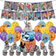 thumbnail image 1 of Elemental Theme Kids Birthday Party Decoration Balloons Banner Cake Cupcake Toppers Kit, 1 of 3