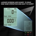 thumbnail image 4 of ET925 Handheld Portable Electromagnetic Radiation Tester Large LCD Screen Display Electric Field Magnetics Field Radiation Test Data Hold Sound Light Alarm Magnetics Three Color Indicatior, 4 of 8