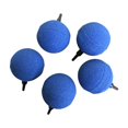 thumbnail image 1 of 5x Piedras difusoras de aire para acuario de 2 pulgadas, accesorios de material mineral, fácil instalación Azul, 1 of 9
