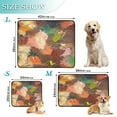 thumbnail image 2 of Washable Pet Pee Pads with Super Absorbent Reusable Training Pads for Dogs & Cats Red and Brown Oil Painting, 2 of 6