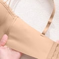 thumbnail image 3 of Fatuov Womens Wirefree Bra Breathable Comfortable Front Closure Bra for Everyday Full Coverage Push Up T-Shirt Bra, Convenient Fastening, Underwear 36A, 3 of 4