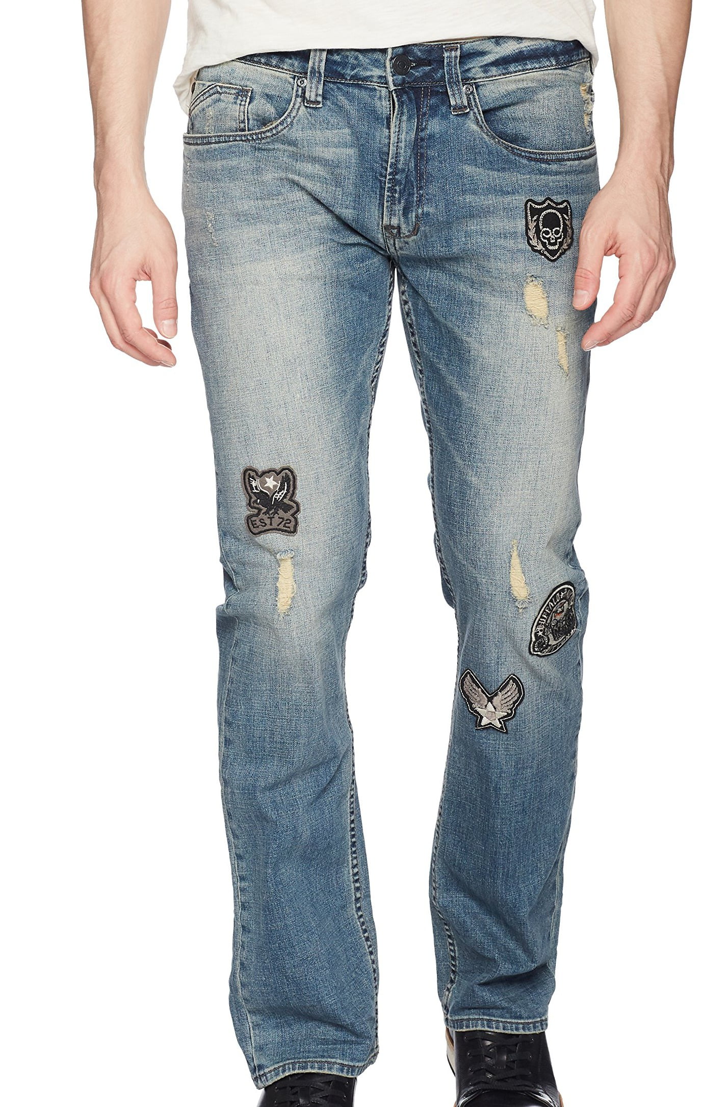 Buffalo Jeans - Buffalo David Bitton Mens 33X32 Sli Straight Leg Jeans ...