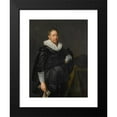 thumbnail image 2 of Paulus Moreelse 19x24 Black Modern Framed Museum Art Print Titled - Portrait of a Man, Probably from the Pauw Family (1625), 2 of 5