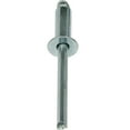 thumbnail image 2 of Steel Pop Rivets 1/8" x 3/8" Flat Countersunk Head Blind 4-6 Gap .313" - .375" Quantity 100 By Fastenere, 2 of 4