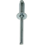 Fastenere Pop Rivets - 5/32 x 1/4 (100 pcs) Heavy Duty, Open-End, Aluminum, Dome-Head Blind Rivets, Corrosion-Resistant & High Shear Strength, 5-4 Gap .188 - .250