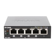 D-Link DGS-1005P D-LINK DGS-1005P UNMANAGED 5 PORT POE SWITCH WITH 30W POE PORTS 1-4. 60W POWER B