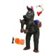 thumbnail image 4 of Disfraz de caballo inflable, regalo para celebración de Pascua, para mujer y hombre, traje para montar a caballo. Negro, 4 of 9