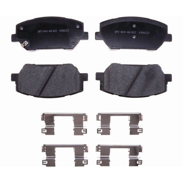 Fits 2019-2020 Hyundai Santa Fe Raybestos Brakes Brake Pad MGD2198CH R-Line; OE Replacement; Ceramic