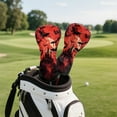 thumbnail image 5 of Yuyamidu Bat Golf Club Head Covers Red Halloween Golf Accessories Waterproof PU Leather for and Driver 3/5 Fairway Woods Hybrids, 5 of 8