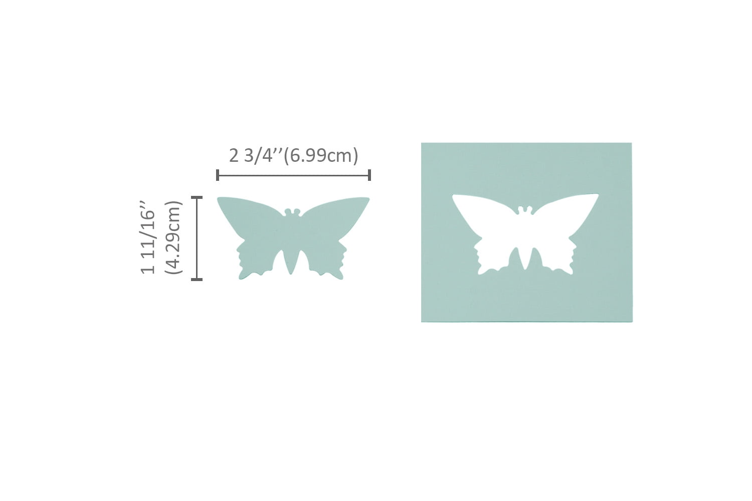 Bira Craft 3 inch Butterfly Lever Action Craft Punch for Paper Crafting Scrapbooking
