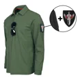 thumbnail image 4 of Camisa Polo Manga Larga Playera Casual Táctica Militar, 4 of 7