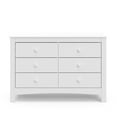 thumbnail image 3 of Graco Noah 6 Drawer Nursery Double Dresser, White, 3 of 9