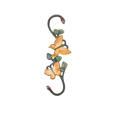 

LA TALUS Hook Animal Pattern S-shaped Wrought Iron Decorative Hanging Hook for Patio style 2 One Size