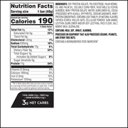 Atkins High Protein Bars, Chocolate Chip Granola Flavor, 17g Protein, 8 Count (Value Pack)