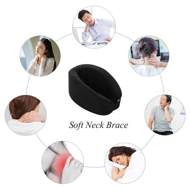  Cervical Neck Collar,Ergonomic Neck Support Brace for Men,  Women and Sleeping，Neck Pain Relief (Beige, Small) : Health & Household