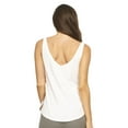 thumbnail image 2 of Felina | Kotoi Pima Cotton Tank Top (White, X-Large), 2 of 2