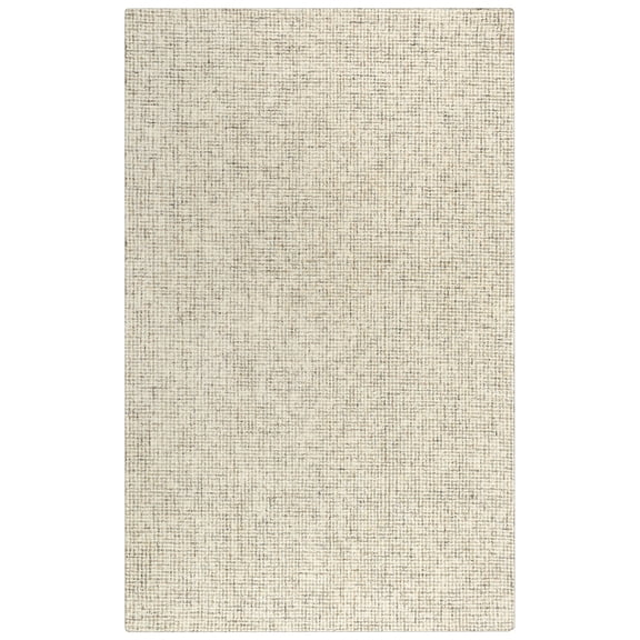 Alora Decor London 9' x 12' Tweed Beige/Brown/Ivory Hand-Tufted Area Rug