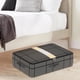thumbnail image 5 of Caja para guardar ropa y colchas | Organizador de gran capacidad para debajo de la cama, ideal para ropa, suéteres y ropa de cama | Tallas mediana, grande, extragrande y XXL | Tela no tejida, 5 of 5