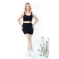 thumbnail image 2 of Plain Ribbed Knit Mini Skirt, 2 of 7
