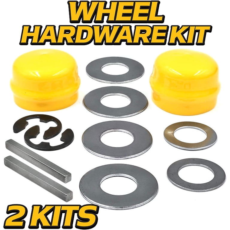 Wheel Spindle Axle Bearing Kit | Fits John Deere G110, S240, 155C, 190C & More Lawn Tractors