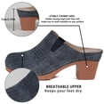 thumbnail image 2 of Ablanczoom Sandals Women: Comfort Wedges Heels Clogs Woman Mule Platform Sandals for Women Shoes, 2 of 6