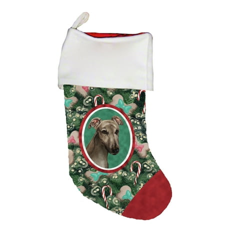 Greyhound Grey  -  Best of Breed Dog Breed Christmas