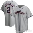 thumbnail image 1 of Men's Baseball Jersey ALTUVE 27 # BREGMAN 2# Adult Copy Player Name Sports Jersey#, 1 of 3
