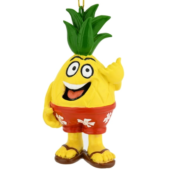 Tree Buddees Cute Beach Party Pineapple Coastal Christmas Ornaments