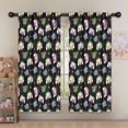 thumbnail image 5 of Blackout Kids Curtains,Neon Controllers Games Icons Black Pattern Childrens Insulated Curtains Set Of 2,Bedroom Essentials,Toddler Room Decor 52"x63", 5 of 5