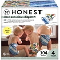 thumbnail image 1 of Pañales The Honest Company Clean Conscious Tie-Dye, talla 4, 1 of 8