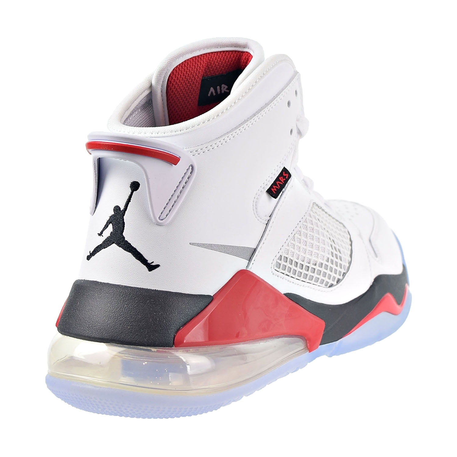 ui diameter Verbeelding Nike Jordan Mars 270 Men's Shoes White-Reflect Silver-Fire Red-Black  cd7070-100 - Walmart.com