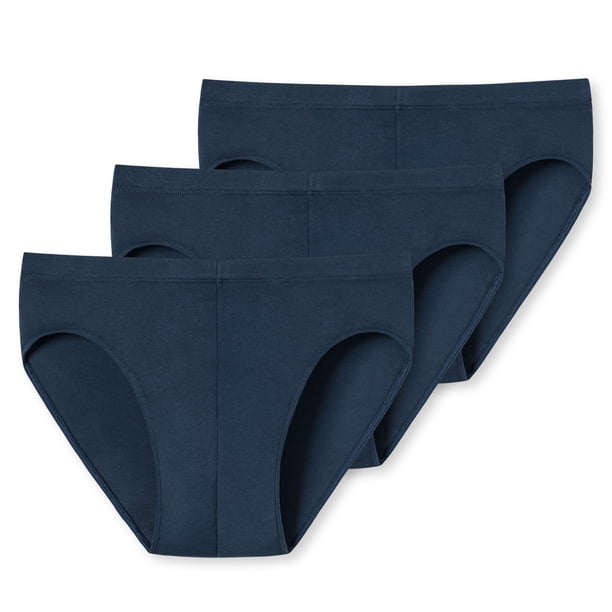 Slip uomo UNCOVER by SCHIESSER, confezione da 3 - UNCOVER Cotone, Supermini, Single Jersey Azul oscuro 3XL (XXX-Large)