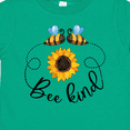 thumbnail image 4 of Inktastic Bee Kind Bees and Sunflower Boys or Girls Toddler T-Shirt, 4 of 5