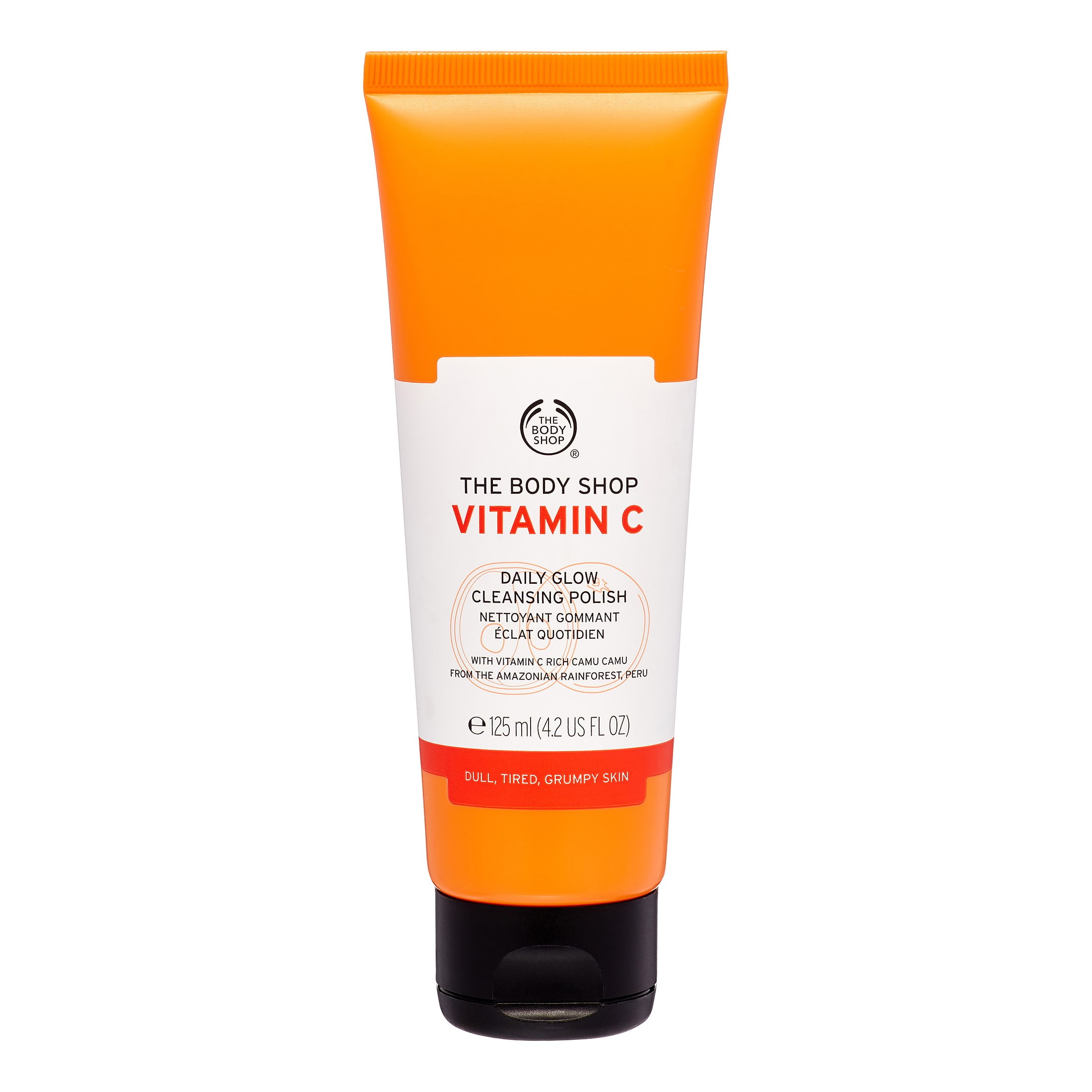 The Body Shop Vitamin C Daily Glow Cleansing Polish, 4.2 Fl Oz