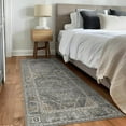 thumbnail image 3 of KUETH 2'x8' Machine Washable Rug, Ultra Thin Non Slip Rugs,Indoor Runner Rugs for Entryway, Bedroom, 3 of 8