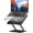 F-Dark Black-360°, variant on LS10 Laptop Stand for Desk, Ergonomic Adjustable Notebook Tablet Stand, Foldable Laptop Riser, Portable Desktop Book Stands, Computer Holder Compatible with 10-14" Laptops, Black