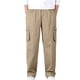 thumbnail image 2 of Pantalones largos, pantalones cargo para hombre, pantalones rectos ajustados de color liso, pantalones deportivos casuales para exteriores, pantalones para hombre, 2 of 7
