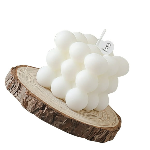 Vela de de Cubo Mágico, Vela Estética de Cubos Multifuncionales parafínicos Duraderos para Adornos para el Hogar