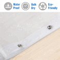 Dream Bath 6 Gauge PVC Anti-Bacterial Mildew Resistant Shower Liner, 72x72 inch, Clear - Walmart.com