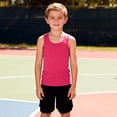 thumbnail image 7 of qucoqpe 5-Pack Toddler Girls Basic Racerback Tank Tops Lightweight Versatile Solid Comfy Sleeveless Breathable Athletic Undershirts 5PC for 1-13 Years Kids, 7 of 7